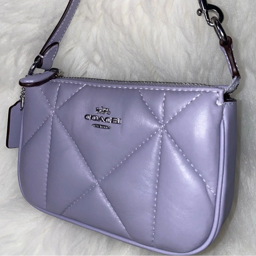 Coach nappa leather wristlet New Nolita 15 With Puffy Diamond Quilting